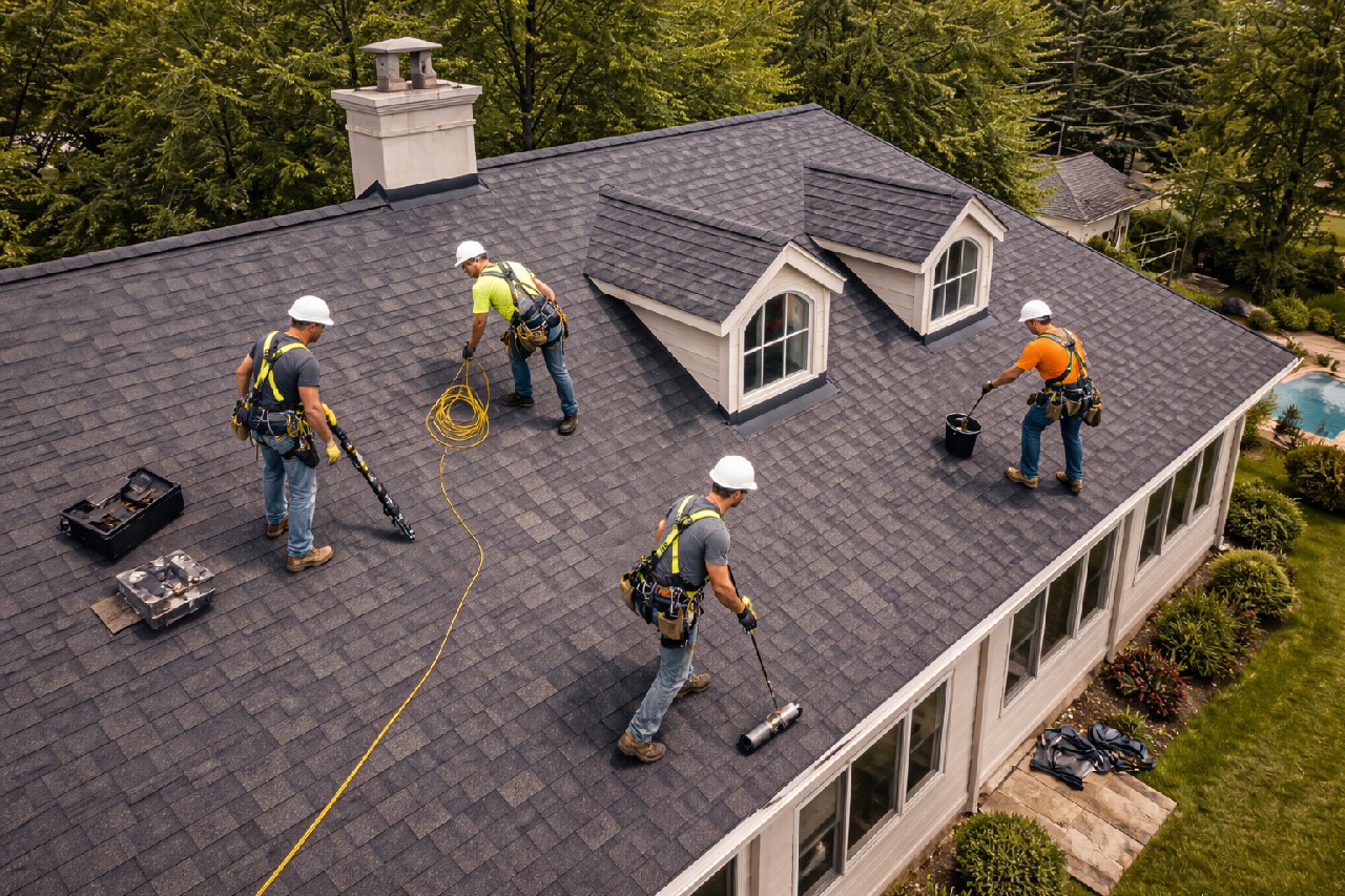 Asphalt Shingle Roof Installation service photo